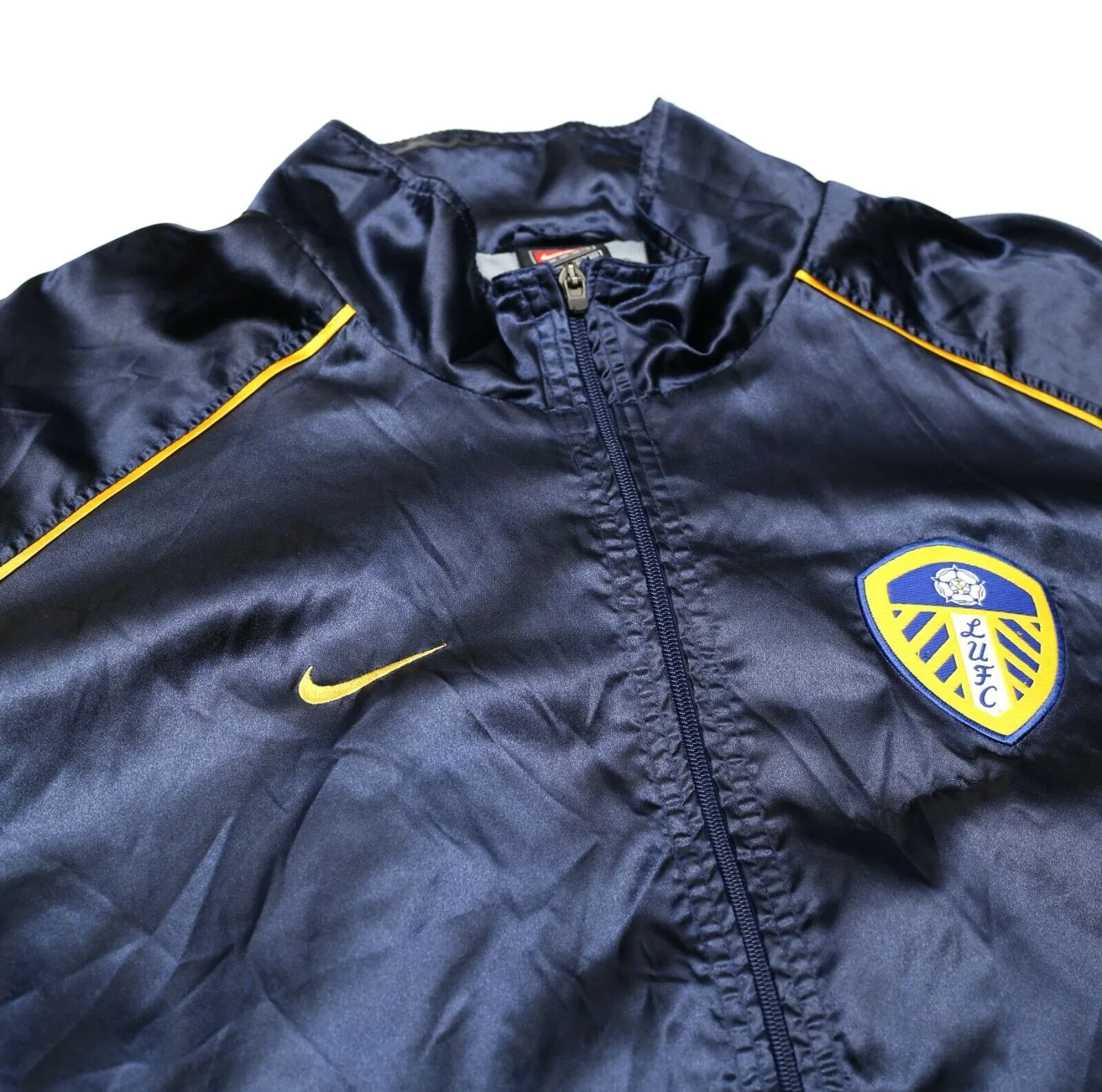 2000/02 LEEDS UNITED Vintage Nike Football Rain Jacket (XL)