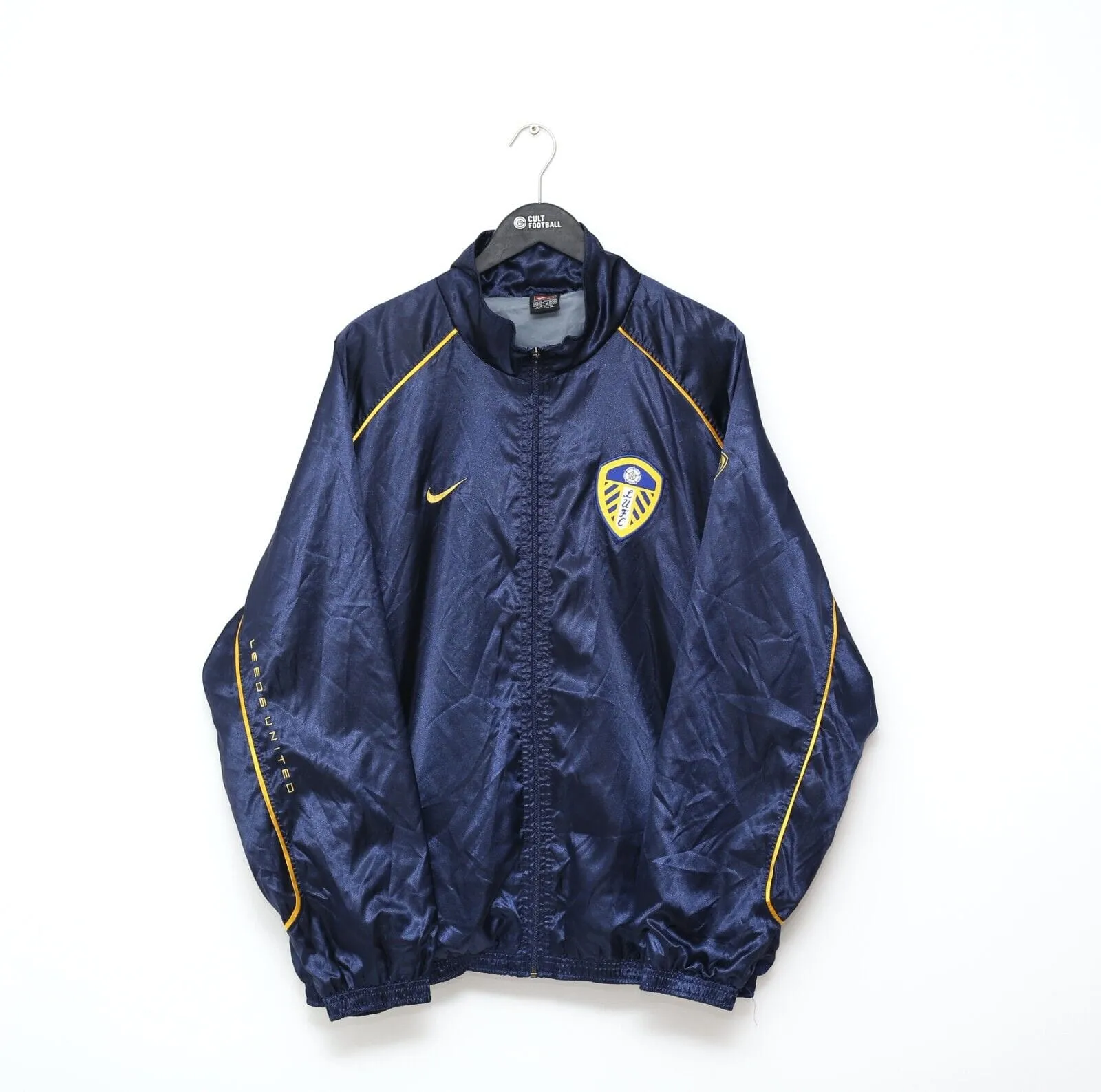 2000/02 LEEDS UNITED Vintage Nike Football Rain Jacket (XL)