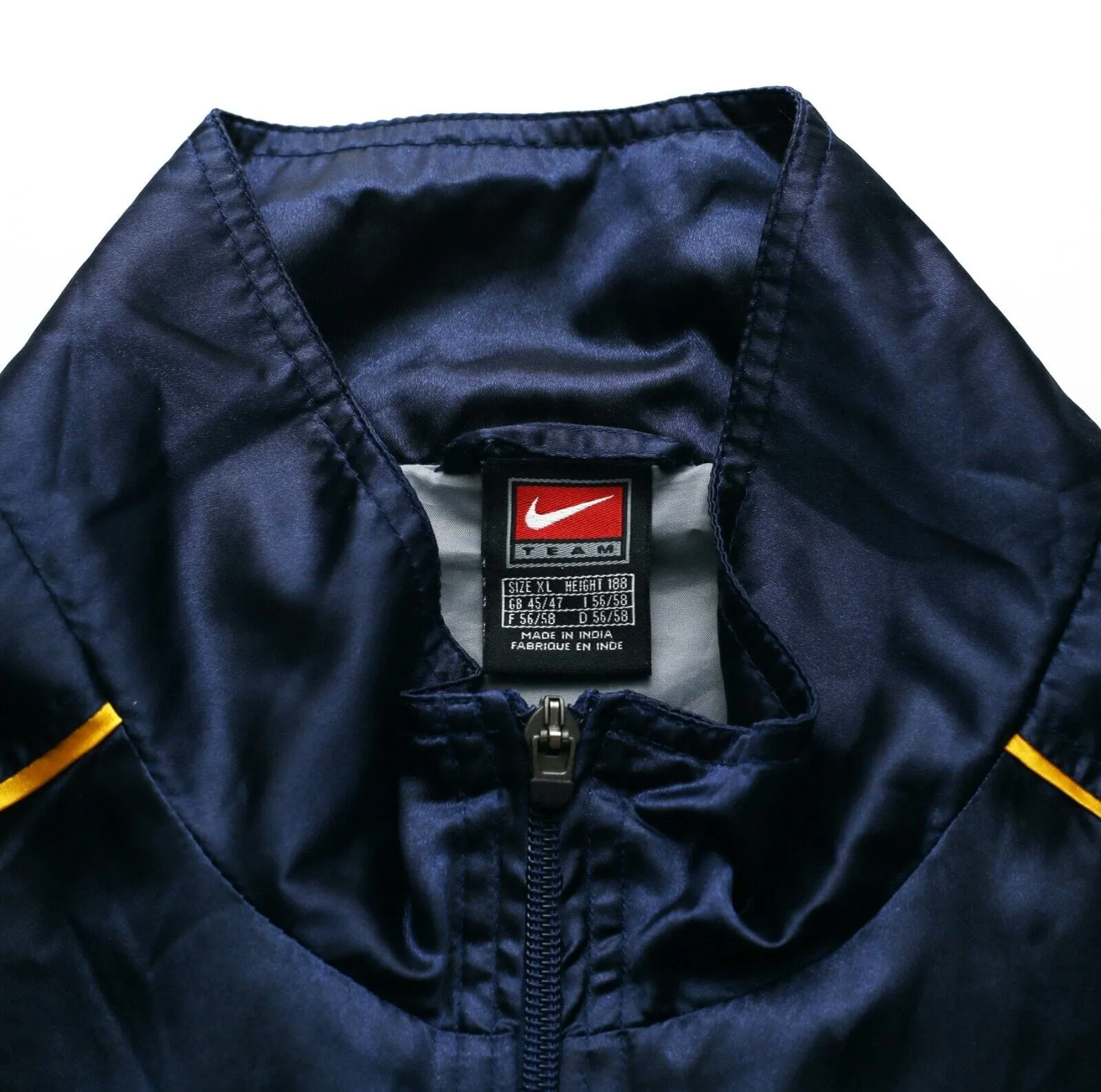 2000/02 LEEDS UNITED Vintage Nike Football Rain Jacket (XL)