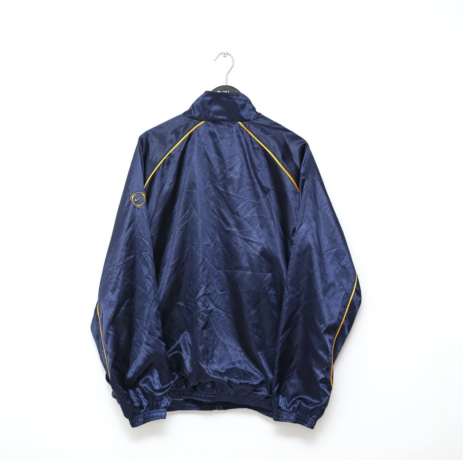 2000/02 LEEDS UNITED Vintage Nike Football Rain Jacket (XL)