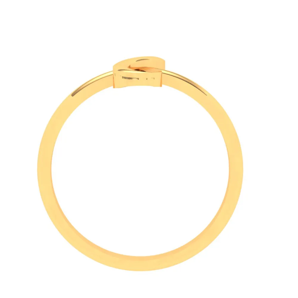 22KT Infinity Design Gold Ring From Goldlites Collection