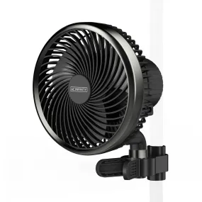 AC Infinity CLOUDRAY S6, Grow Tent Clip Fan 6" with 10 Speeds, EC-Motor, Auto Oscillation