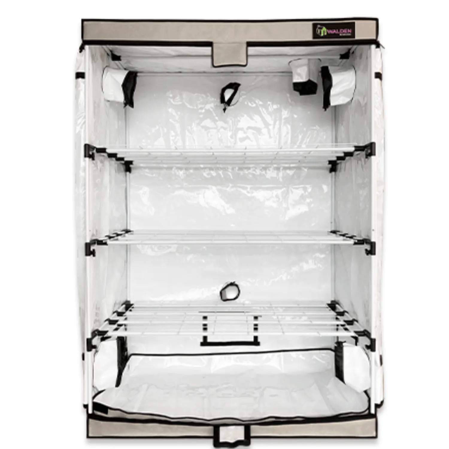 Active Grow 2' x 4' 3-Tier Walden White Grow Tent