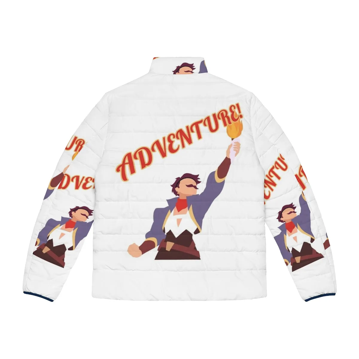 Adventure Puffer Jacket Inspired by She-Ra's Sea Hawk