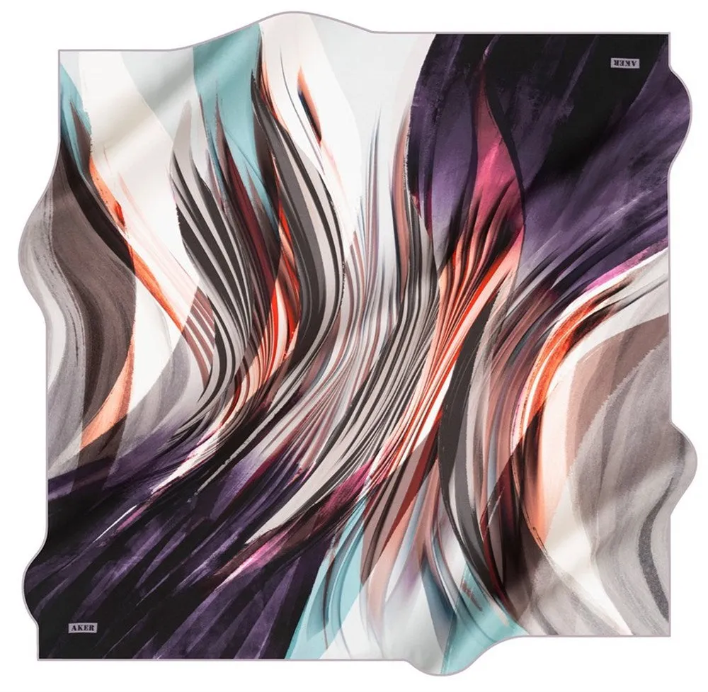 Aker Alexis Women Silk Scarf No. 92