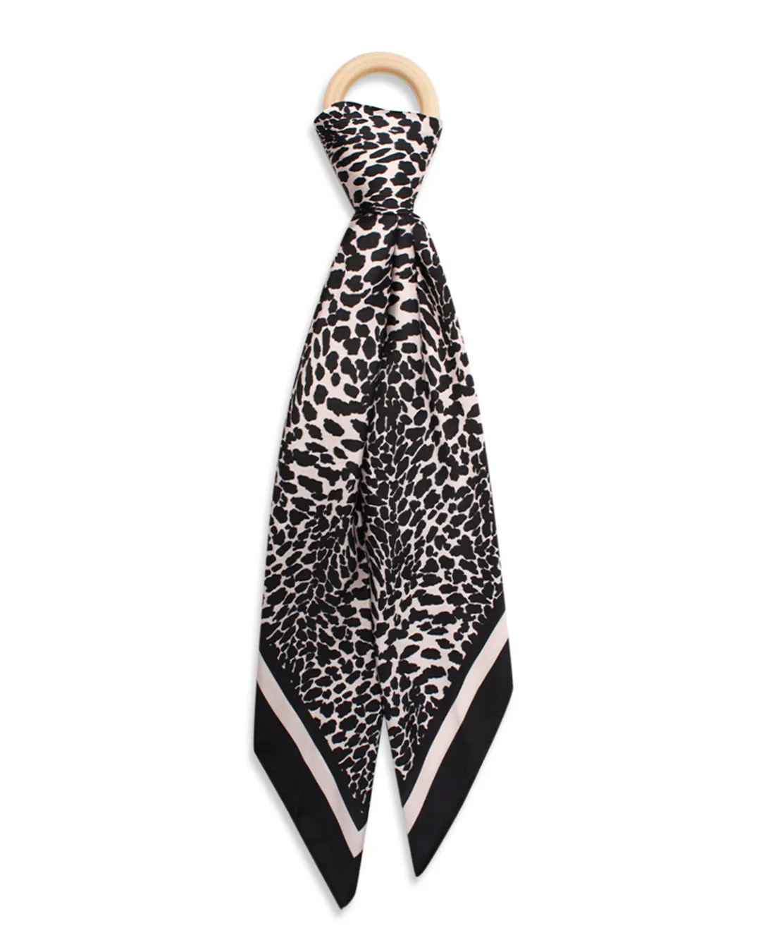 Animal Print Silky Bandana