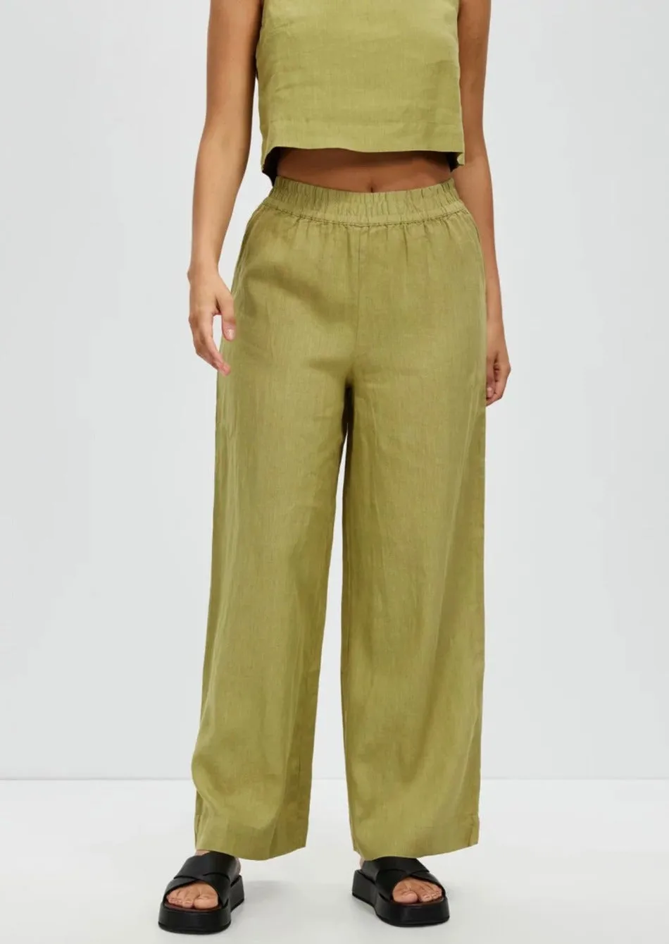 Assembly Label Nilsa Pant Agave