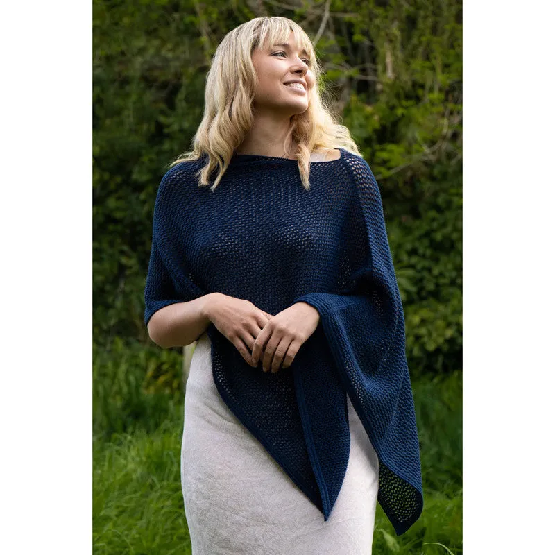 Asymmetric Mesh Poncho