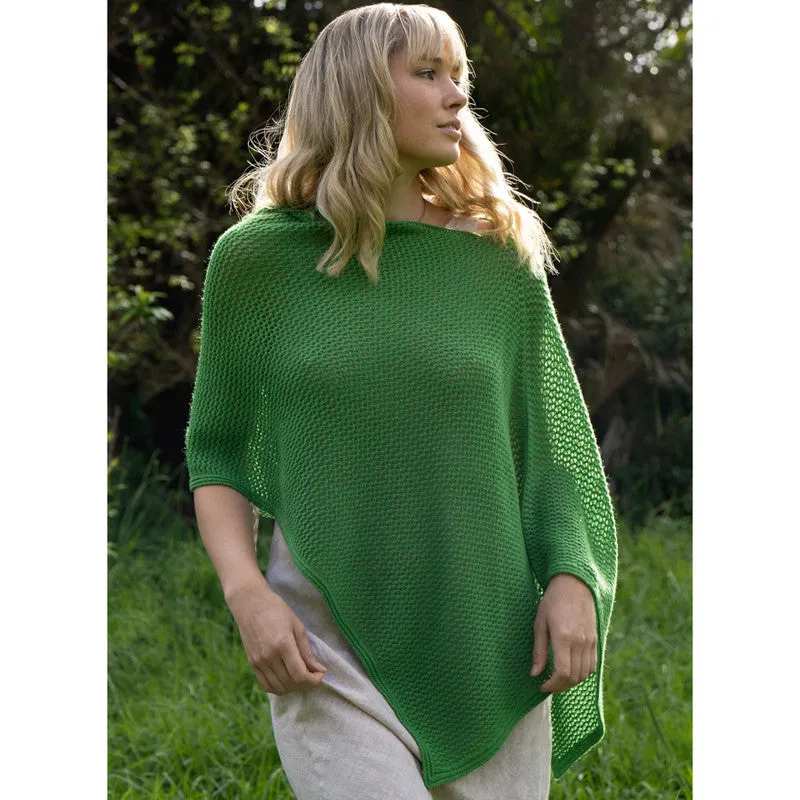 Asymmetric Mesh Poncho