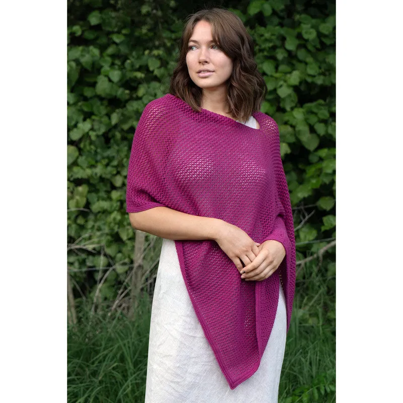 Asymmetric Mesh Poncho