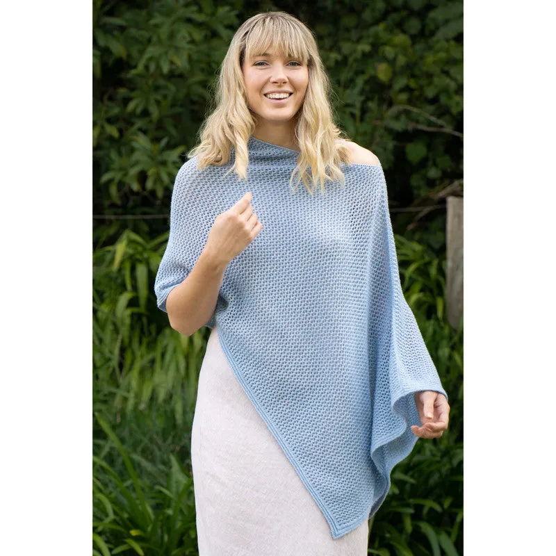 Asymmetric Mesh Poncho