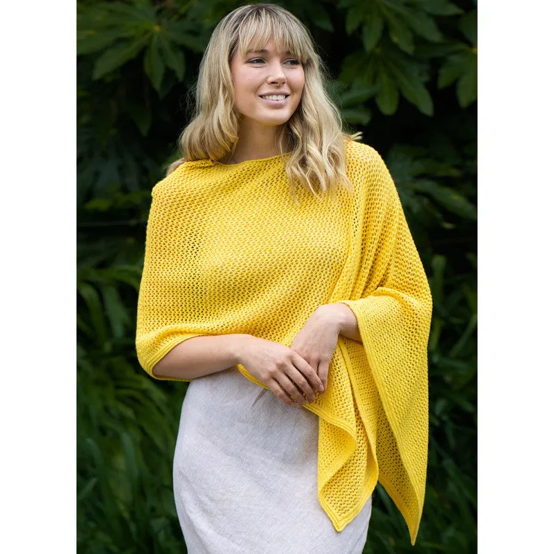 Asymmetric Mesh Poncho