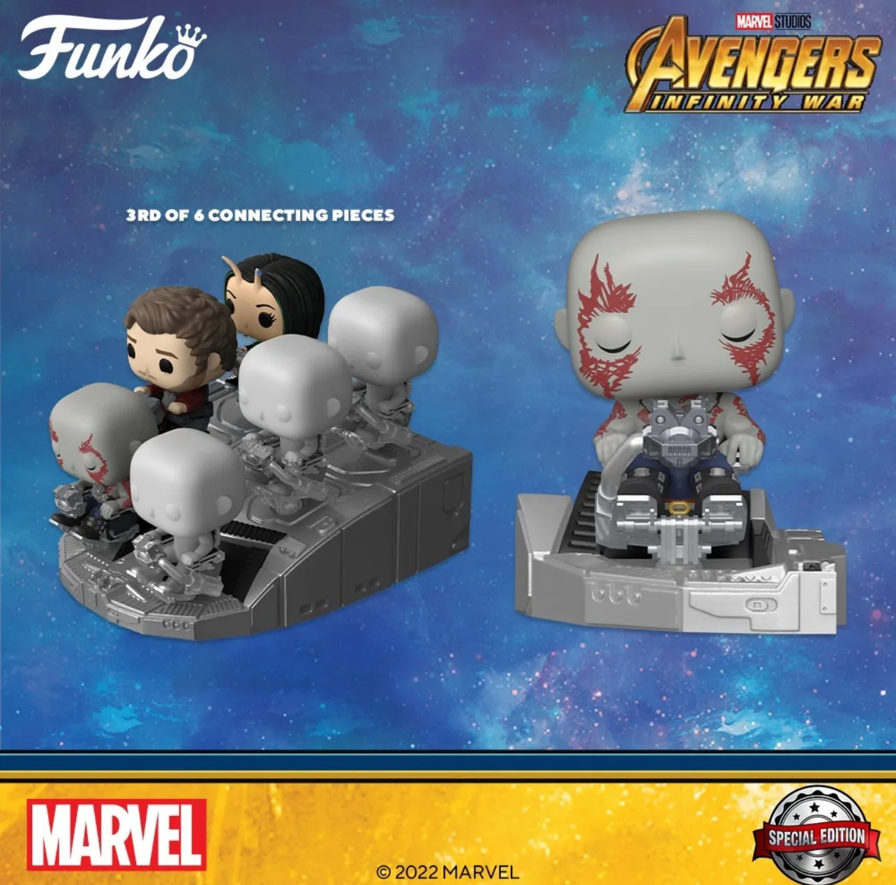 Avengers 3: Infinity War - Guardian's Ship: Drax US Exclusive Pop! Deluxe [RS]