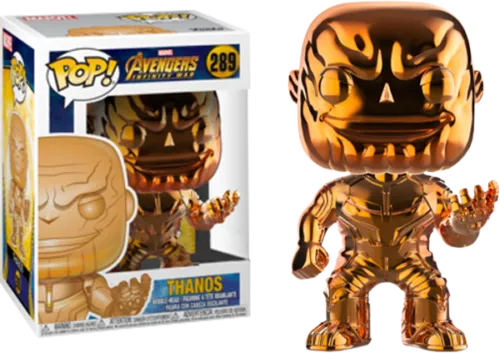 Avengers 3: Infinity War - Thanos Orange Chrome US Exclusive Pop