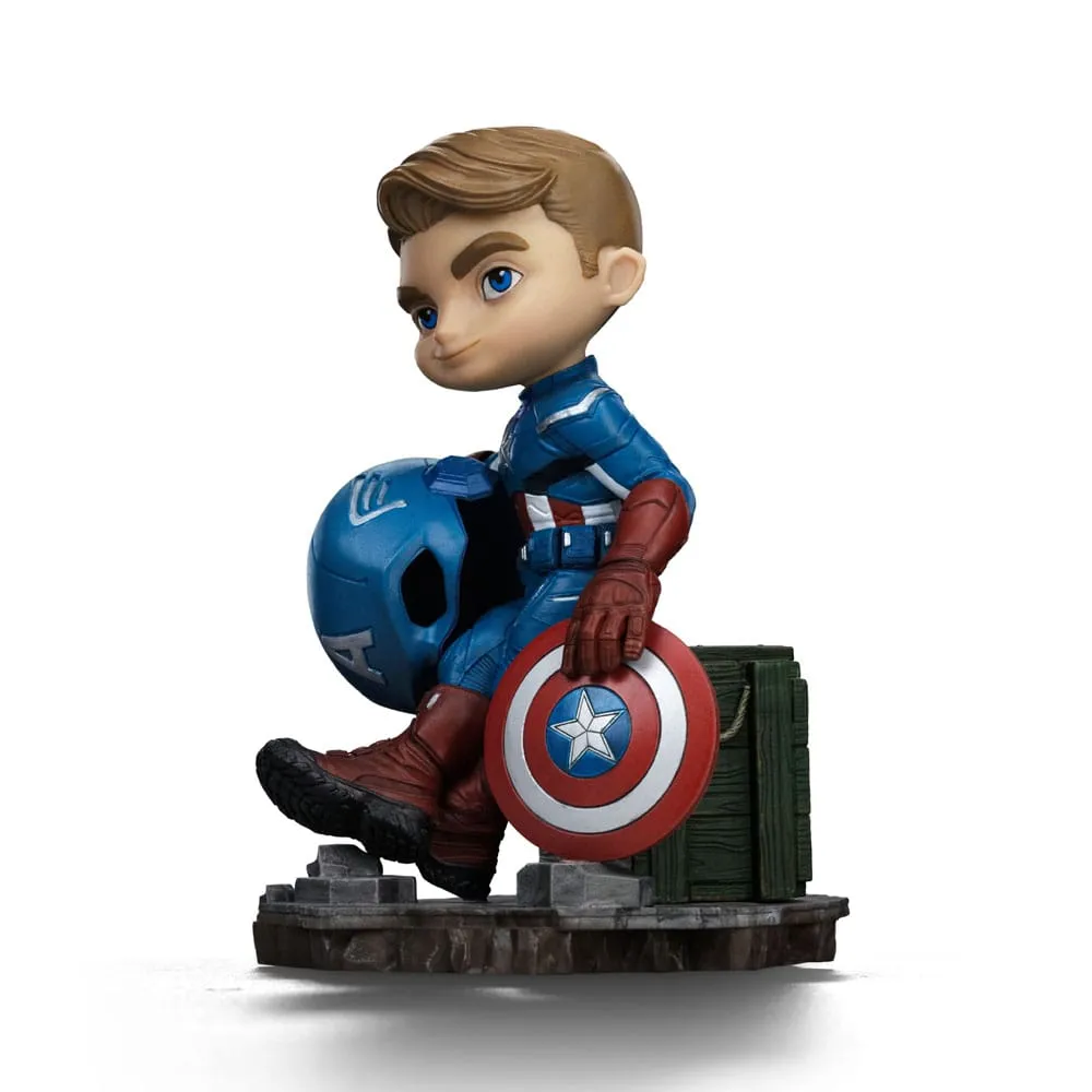 Avengers Infinity Saga Mini Co. PVC Figure Captain America 14 Cm