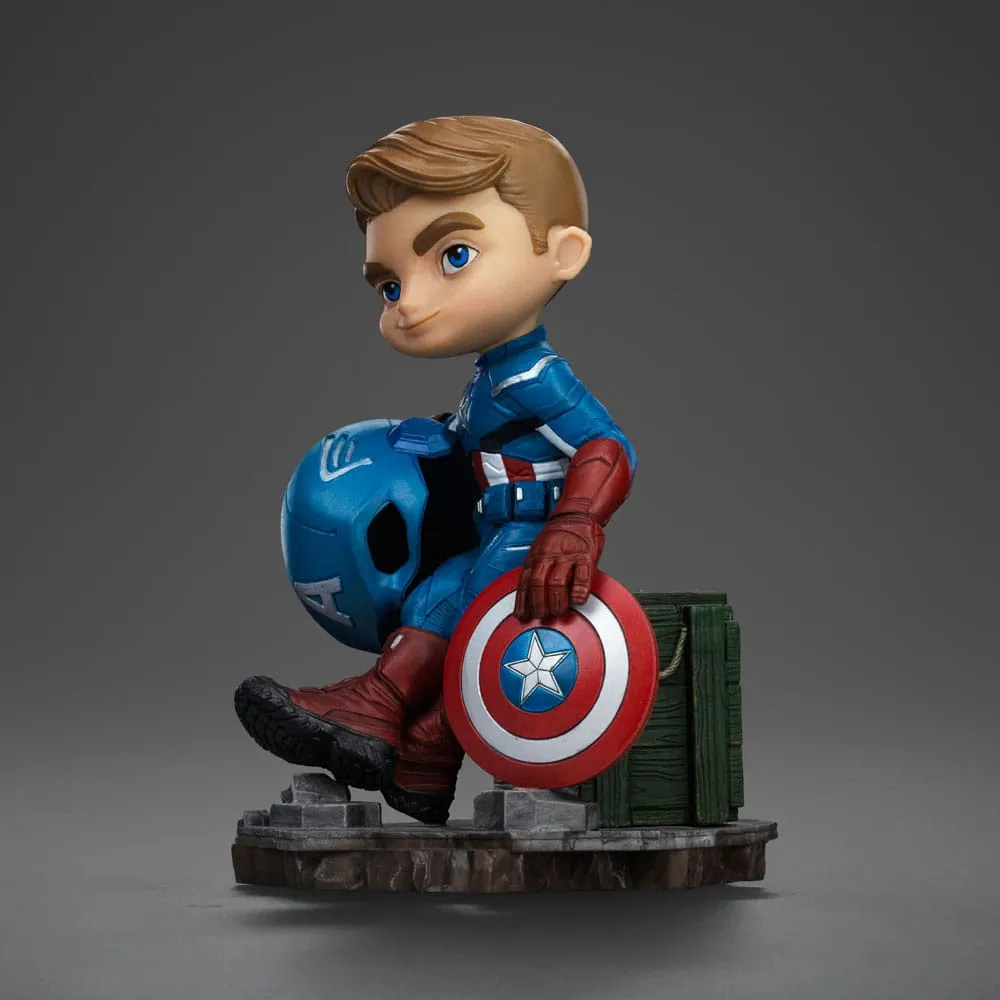 Avengers Infinity Saga Mini Co. PVC Figure Captain America 14 Cm