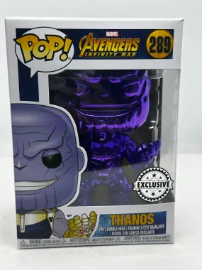 Avengers: Infinity War - Chrome Purple Thanos Exclusive #289 Pop! Vinyl