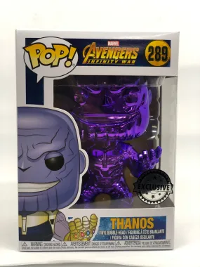 Avengers Infinity War - Chrome Purple Thanos Exclusive Pop Vinyl