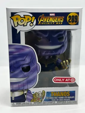 Avengers: Infinity War - Thanos (Metallic) Target Exclusive #289 Pop! Vinyl