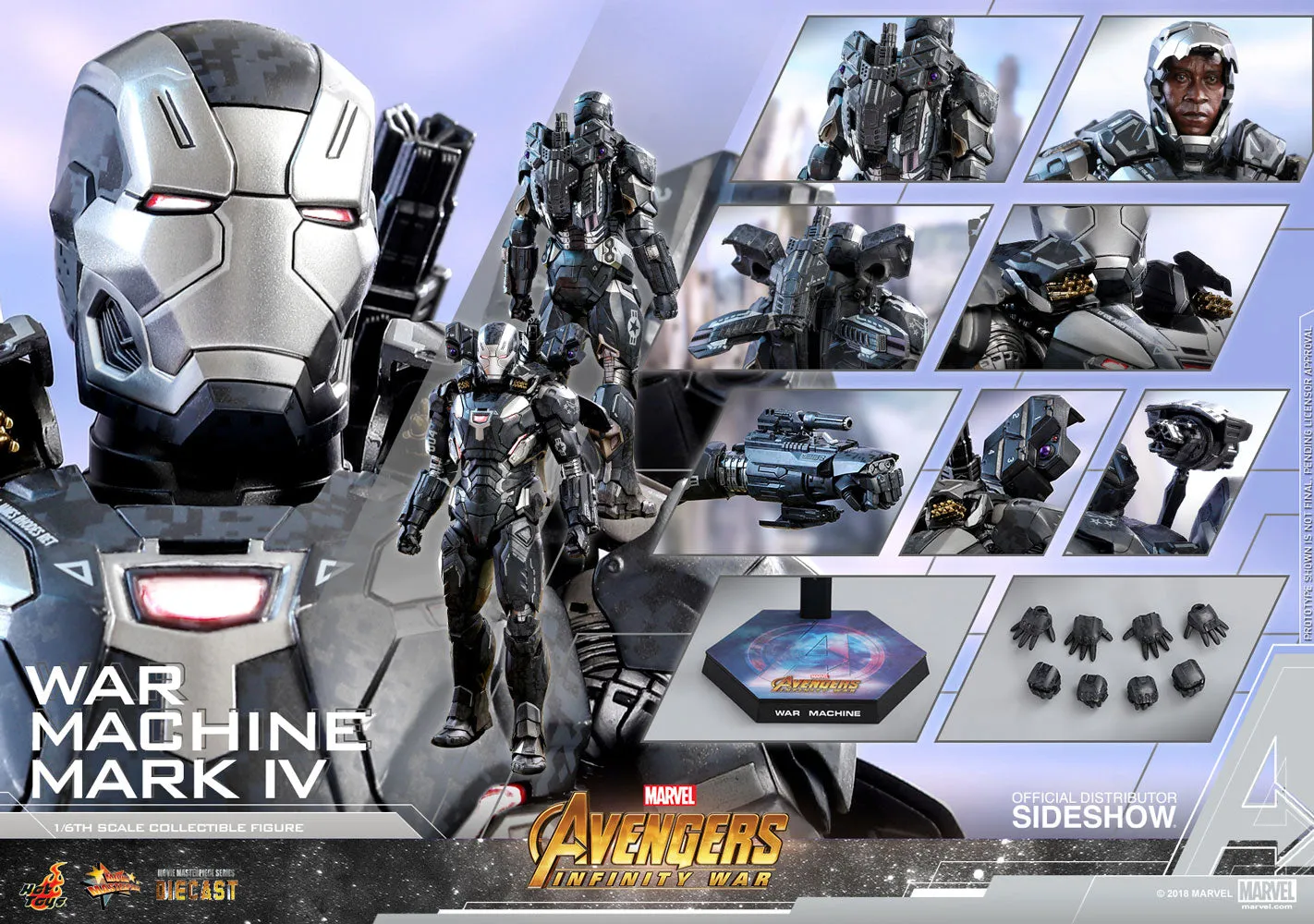 Avengers: Infinity War - War Machine Mark IV MMS499-D26