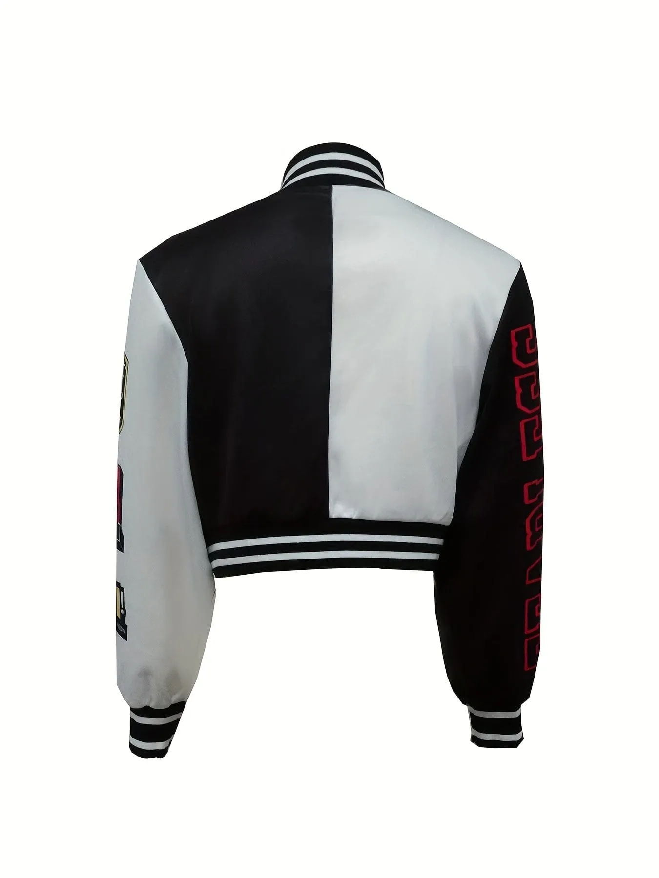 Black and White Varsity Jacket