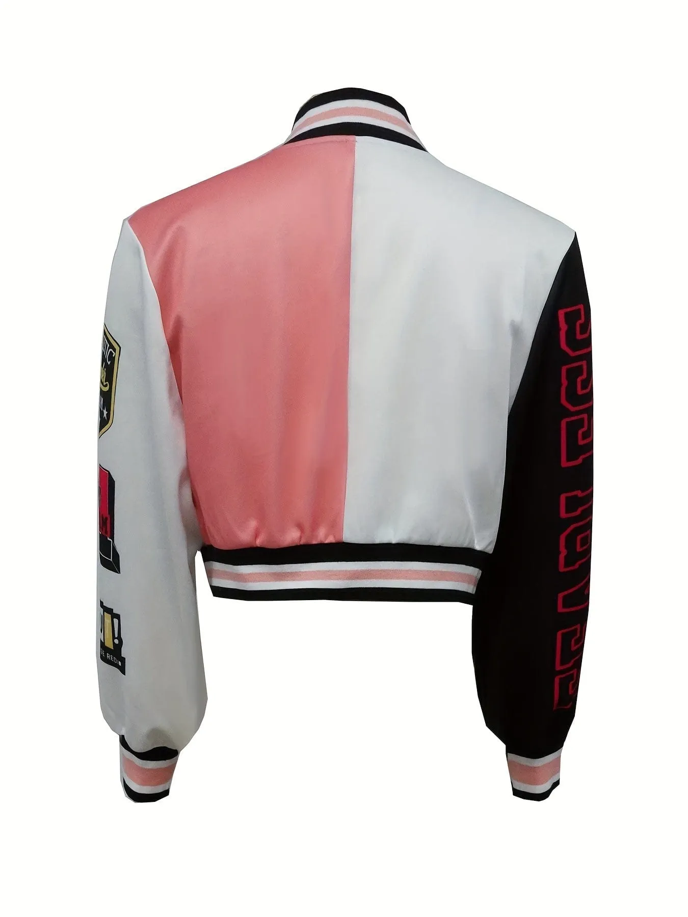 Black and White Varsity Jacket