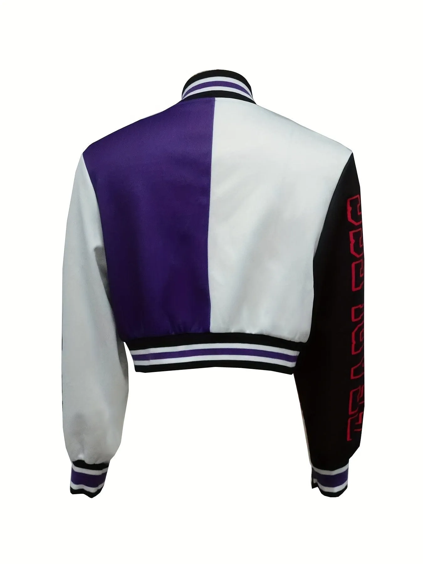 Black and White Varsity Jacket