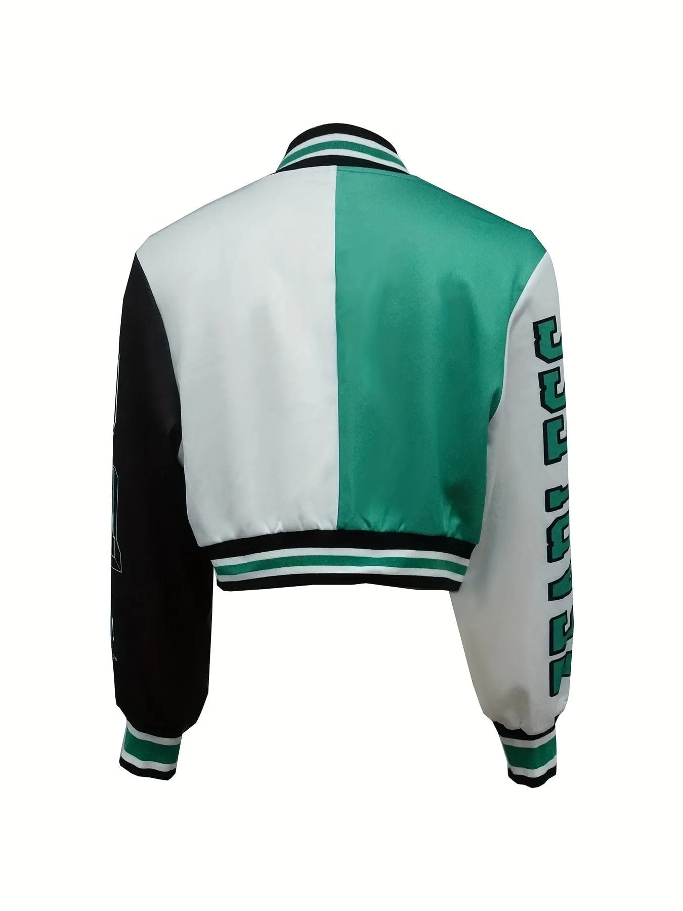 Black and White Varsity Jacket