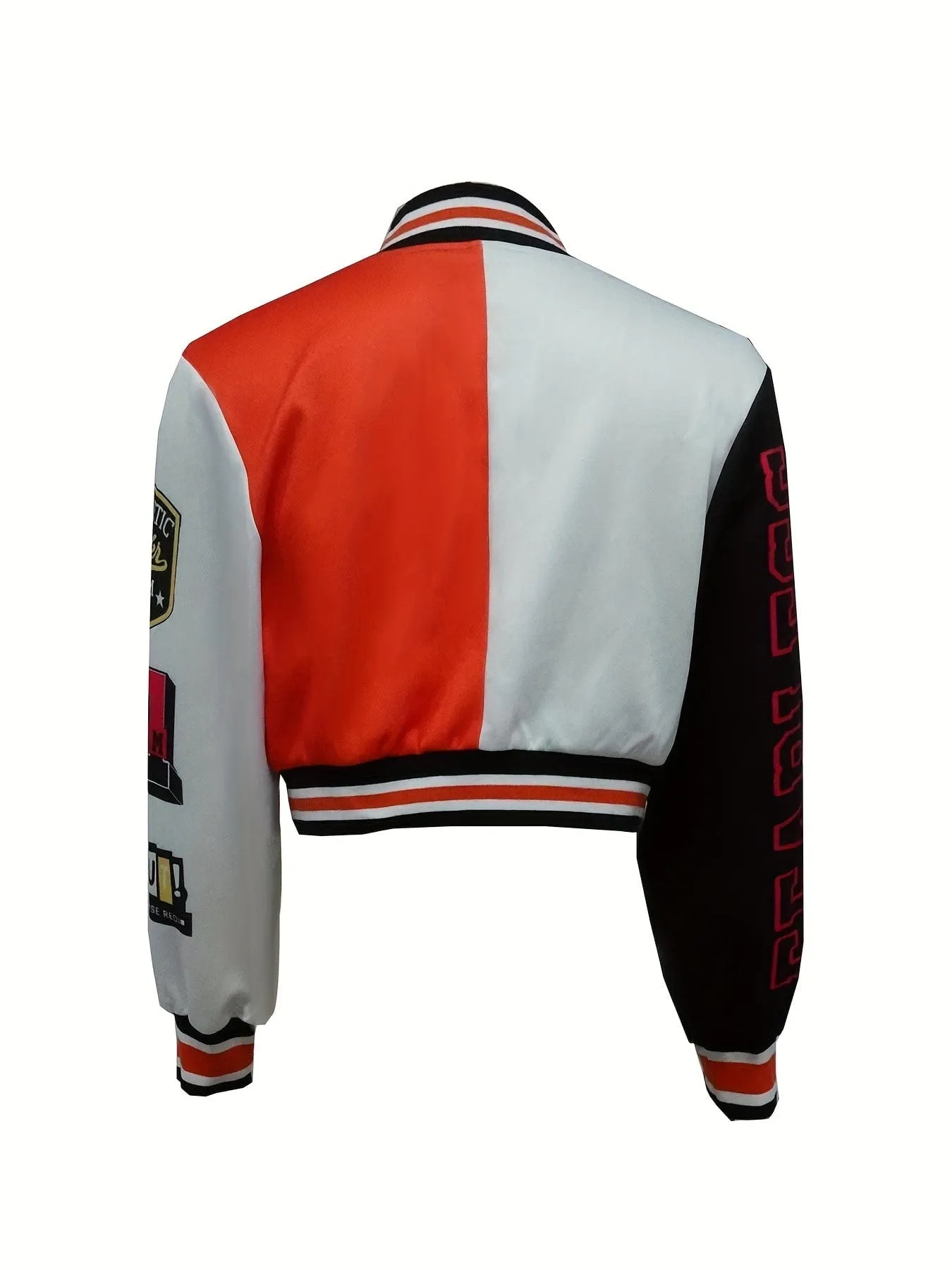 Black and White Varsity Jacket