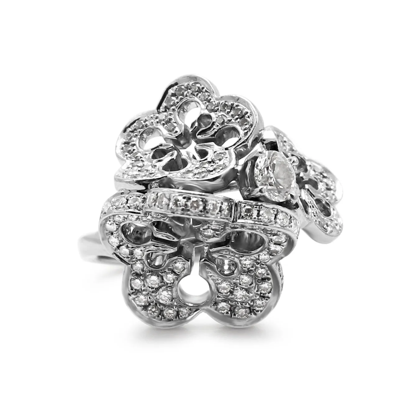 Boodles 18ct Signature Blossom Ring