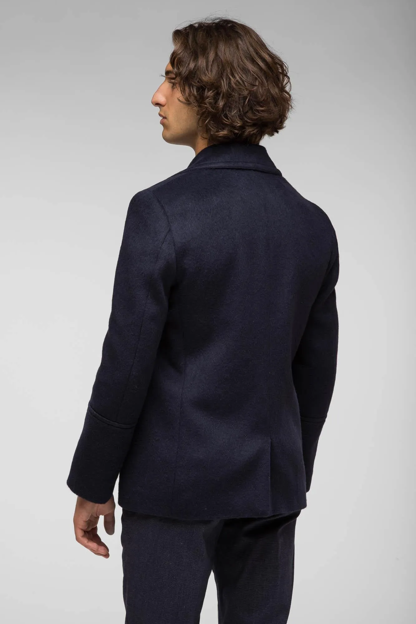 CAPPOTTO DOPPIOPETTO BLU