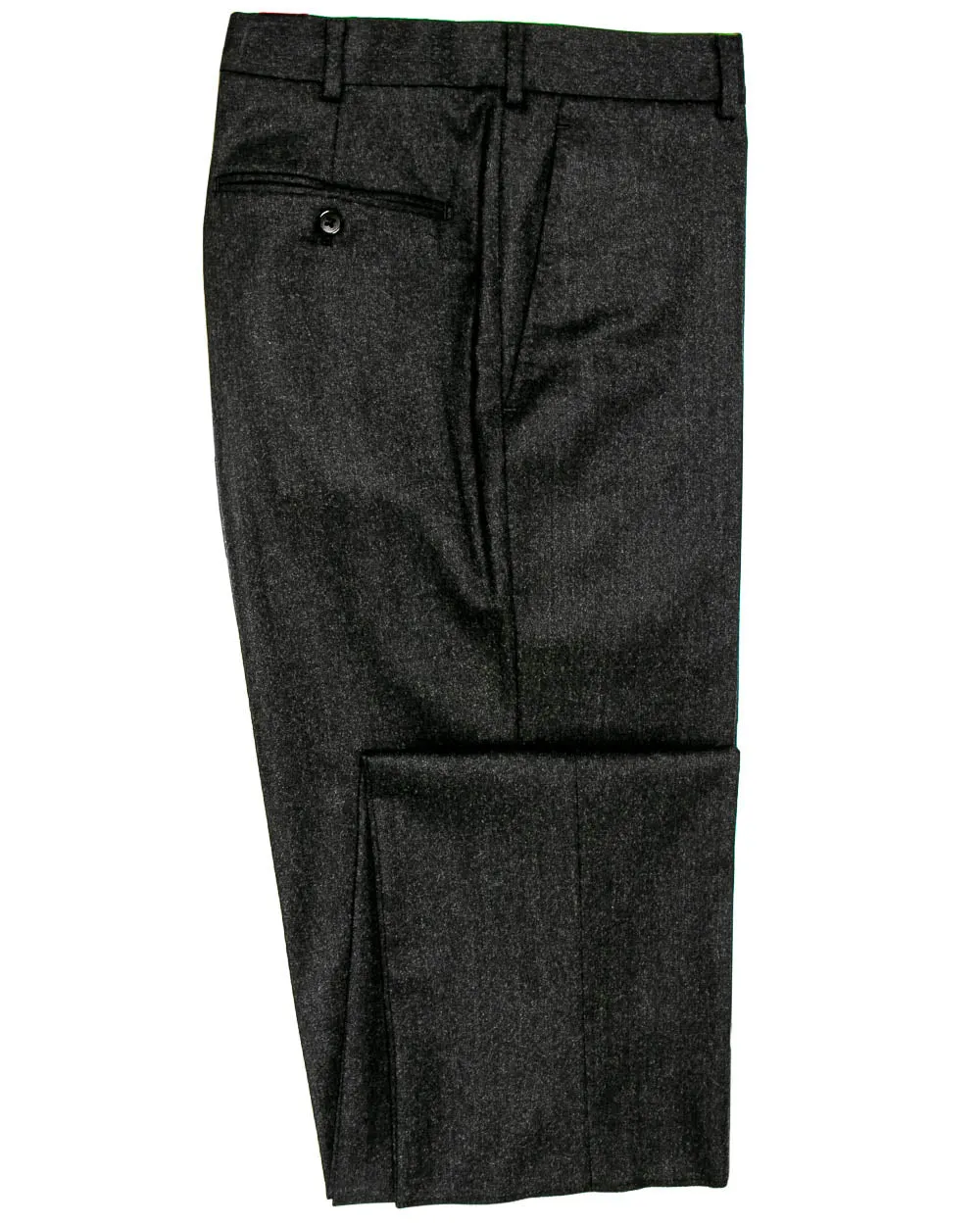 Charcoal Flannel Dress Pant