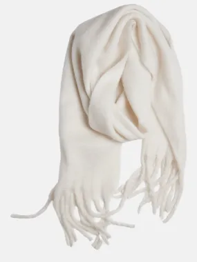 Chic Solid Scarf Ivory