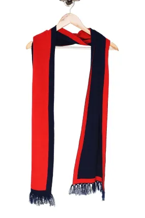 Chokore Two-in-One Men's Casual Red and Blue color Acrylic Woolen Muffler, Scarf & Stole for Winter