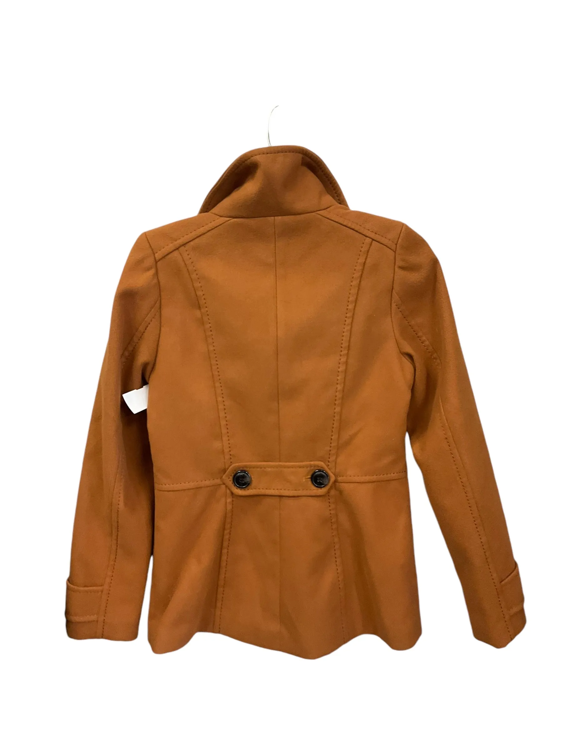 Coat Peacoat By H&m In Brown, Size: S