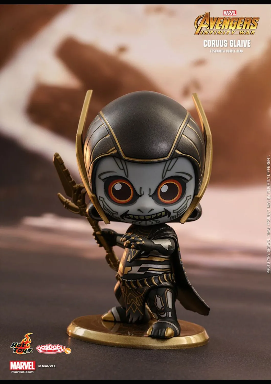 COSBABY AVENGERS INFINITY WAR CORVUS GLAIVE BOBBLE-HEAD - COSB449