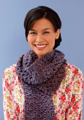 Crochet Mesh Scarf