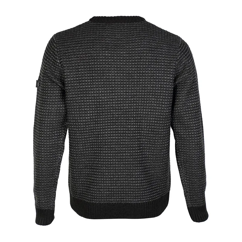 Dissident Austin crew neck jumper in grey