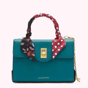 EMERALD MEDIUM TURNLOCK QUEENIE HANDBAG