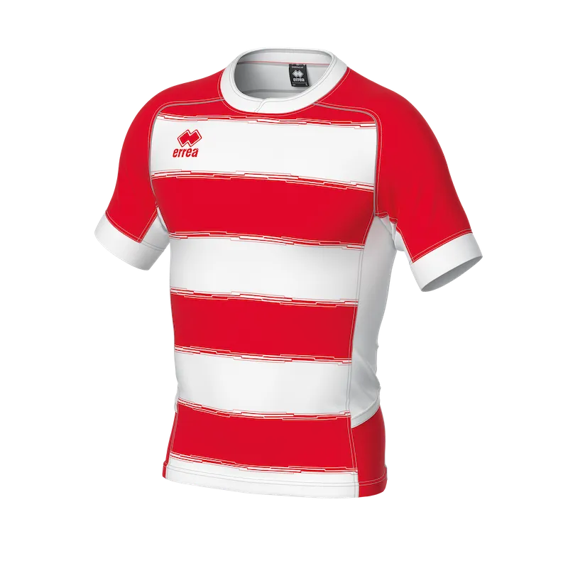 ERREA CLYNE RUGBY JERSEY WHITE RED