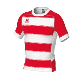 ERREA CLYNE RUGBY JERSEY WHITE RED