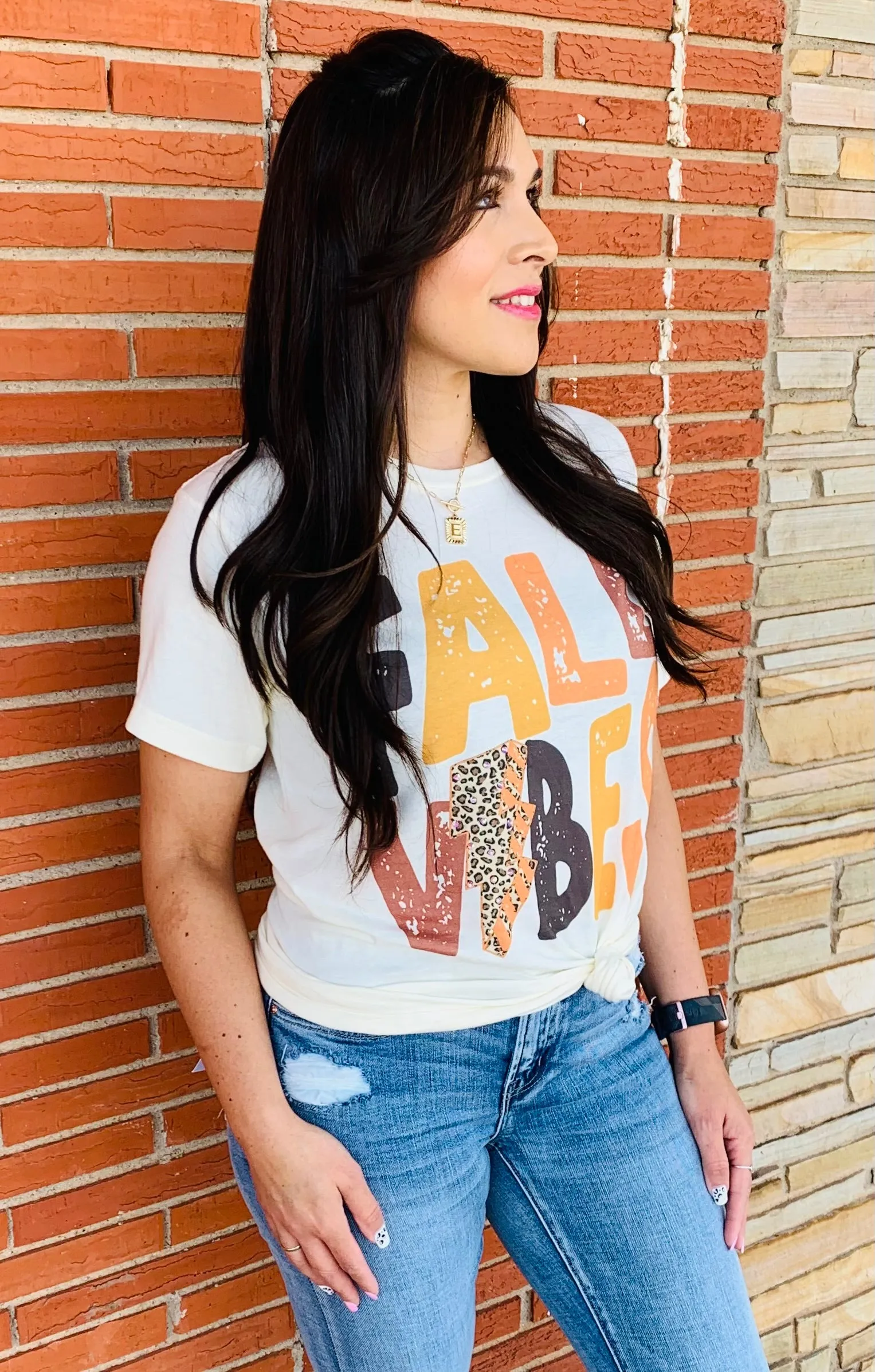 FALL VIBES BLING TEE