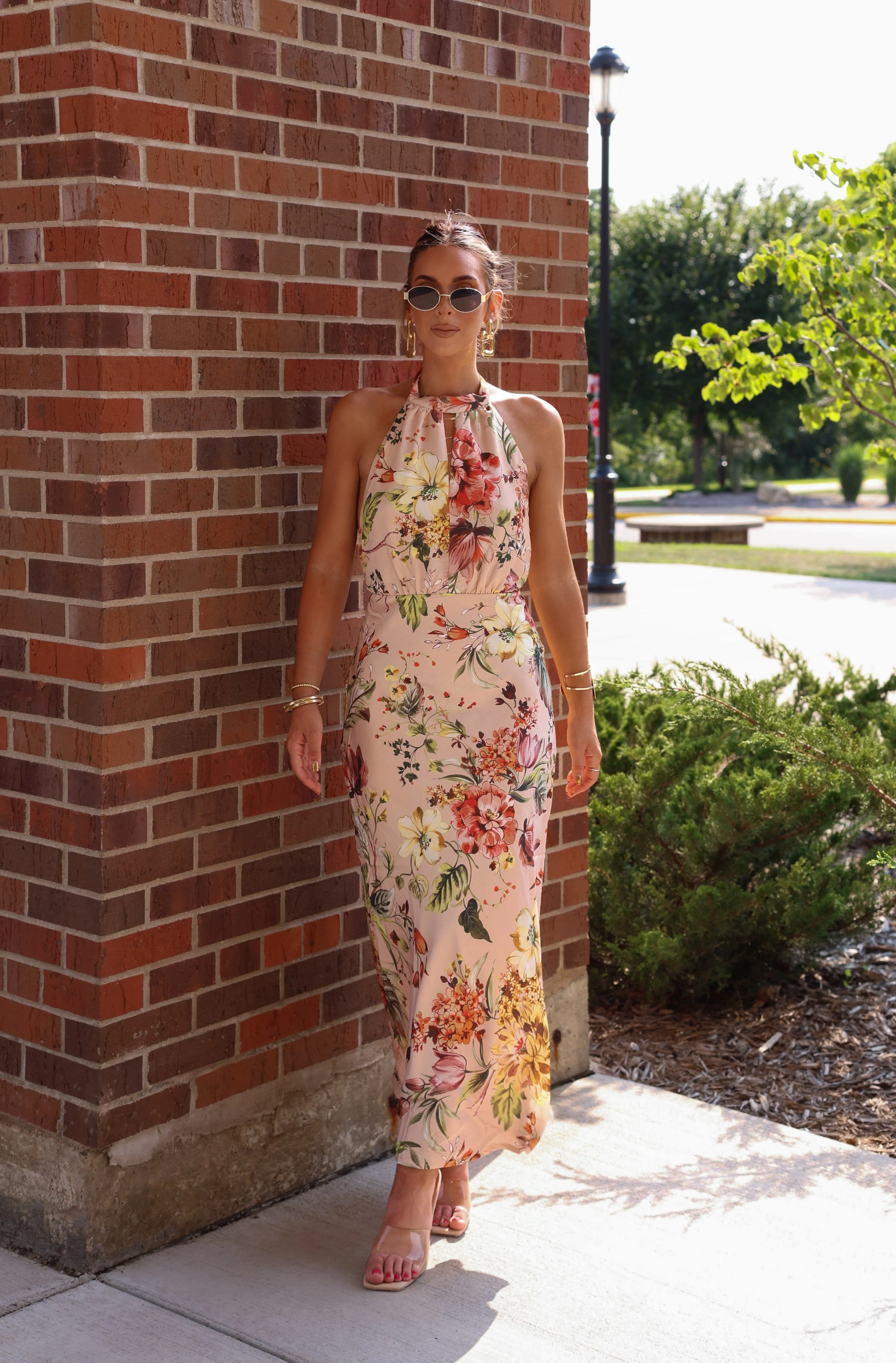 Floral Embrace Maxi Dress