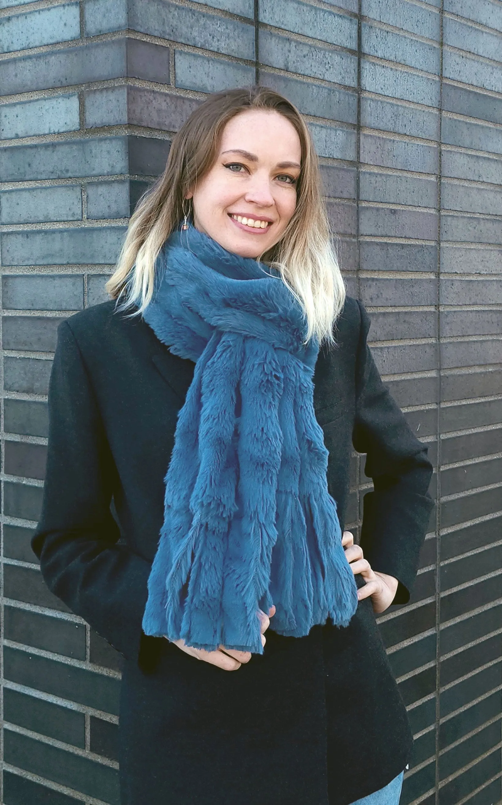 Fringe Scarf - Enchanted Dreams Faux Furs