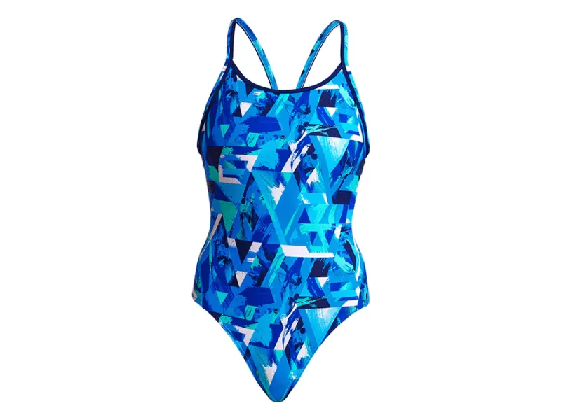 Funkita Eclipse Ladies One Piece Swimsuit (Bashed Blue)