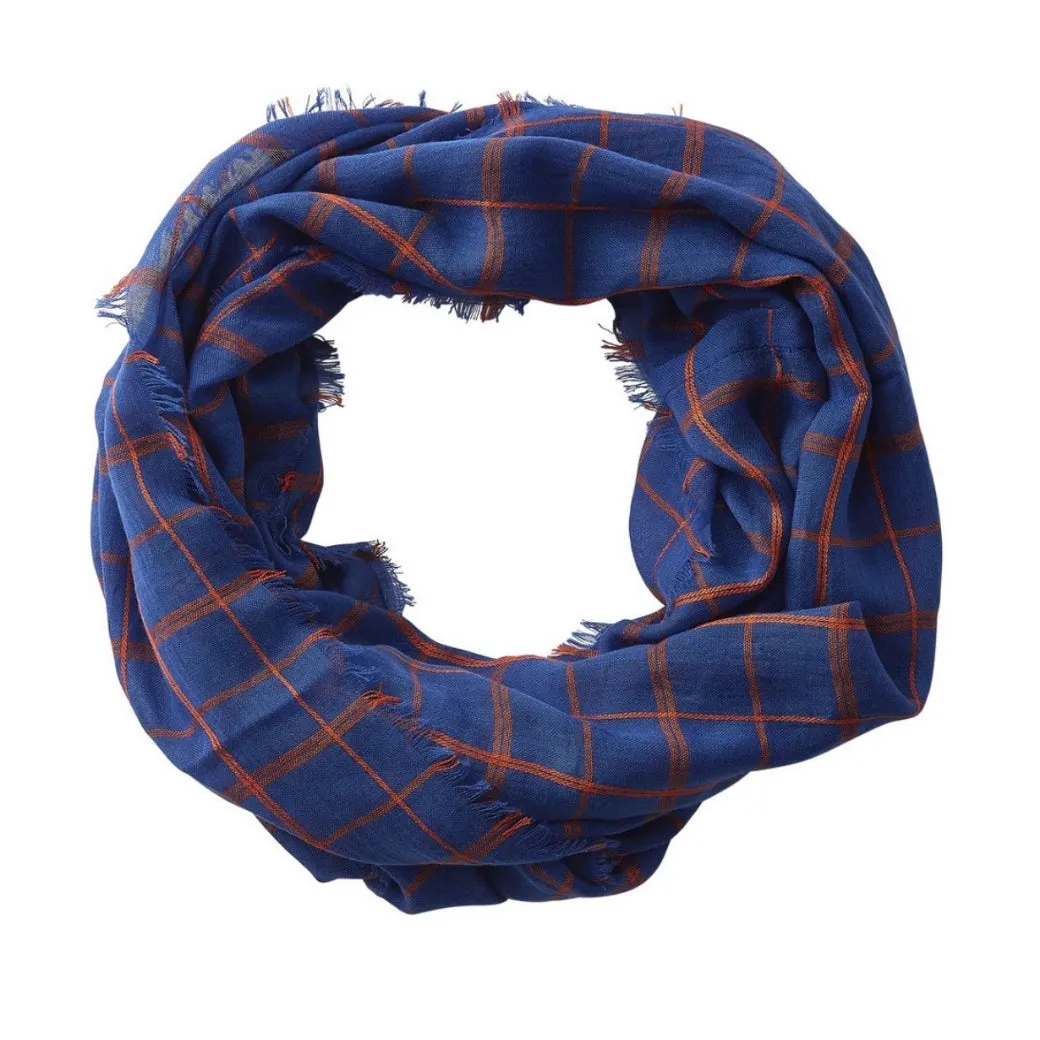 Game Day Plaid Infinity Scarf