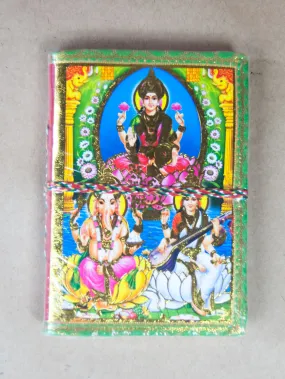 Ganesha, Saraswati, Lakshmi rice paper Journal