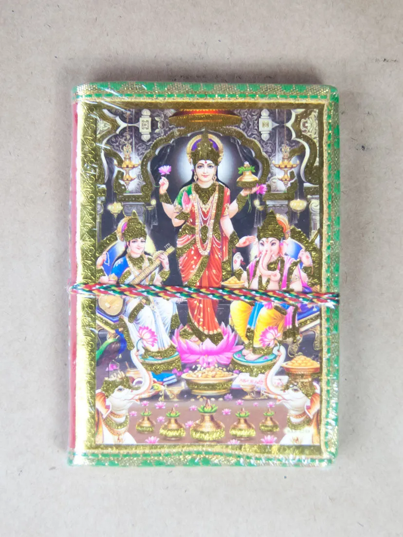 Ganesha, Saraswati, Lakshmi rice paper Journal