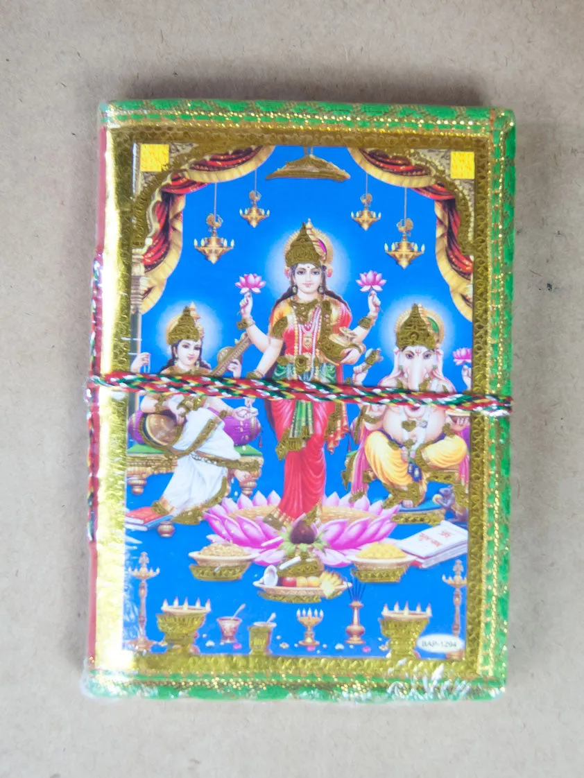 Ganesha, Saraswati, Lakshmi rice paper Journal