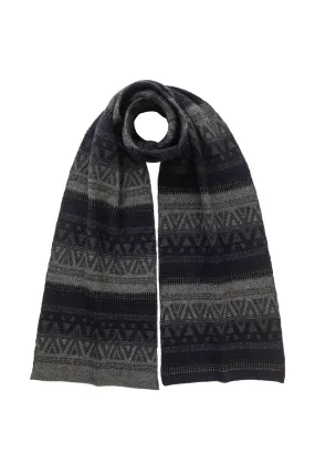 Graphic Jacquard Cashmere Scarf